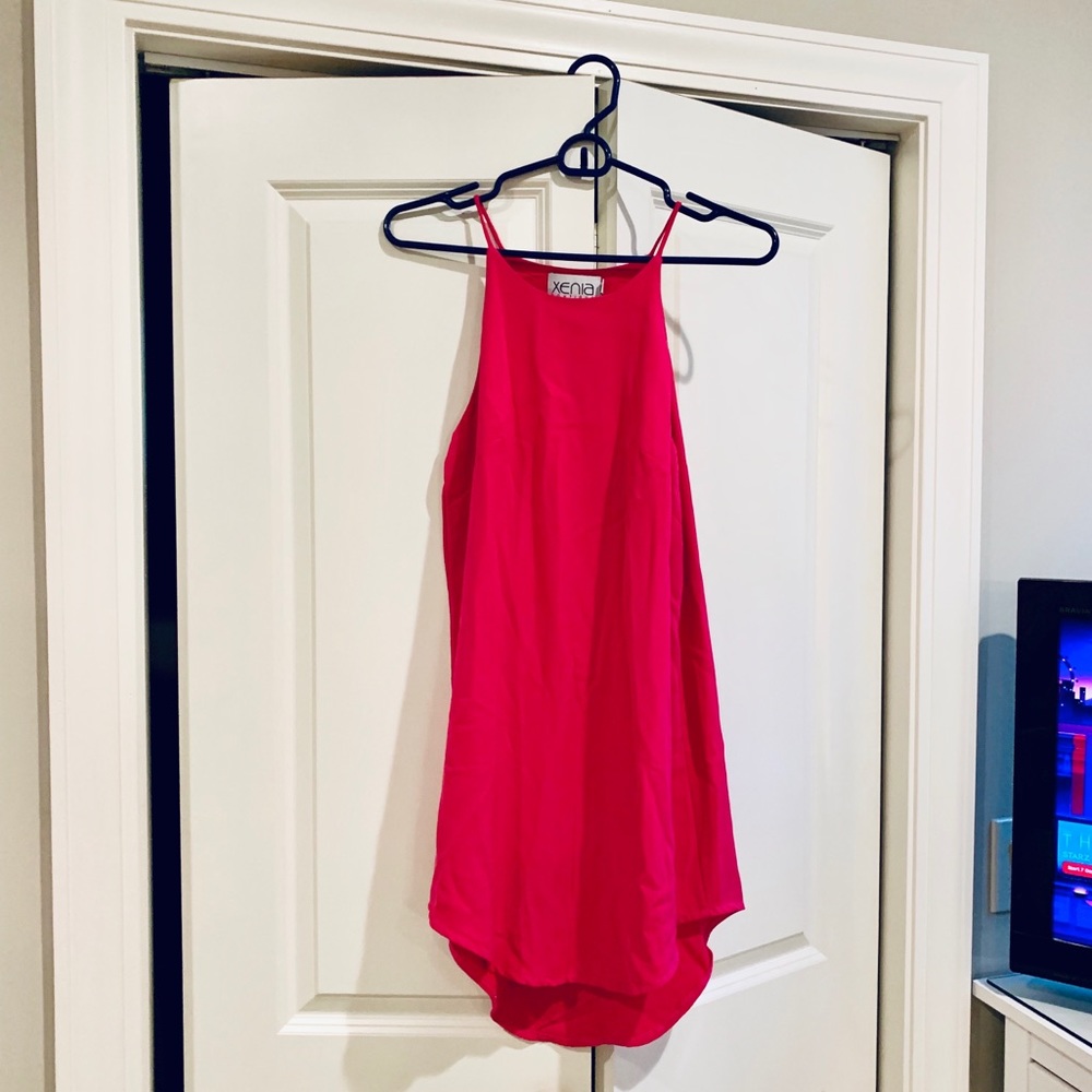 Hot Pink Shift Dress